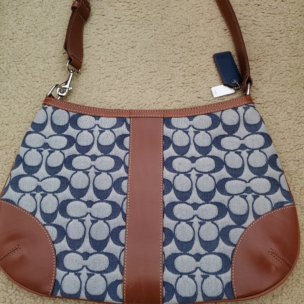 Vintage coach hobo bag